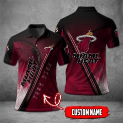 Miami Heat | NBA Personalized Mosaic Polo Shirt