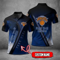 New York Knicks | NBA Personalized Mosaic Polo Shirt