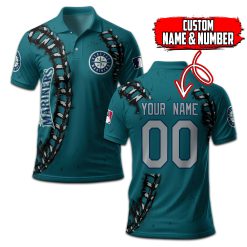 Seattle Mariners | MLB Polo Shirt New Design