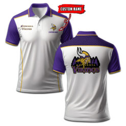 Minnesota Vikings | Personalized Polo Shirt Trending FT29825